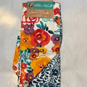 The Pioneer Woman Colorful Floral Kitchen Towels